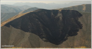 Indian Creek Hillside Fire